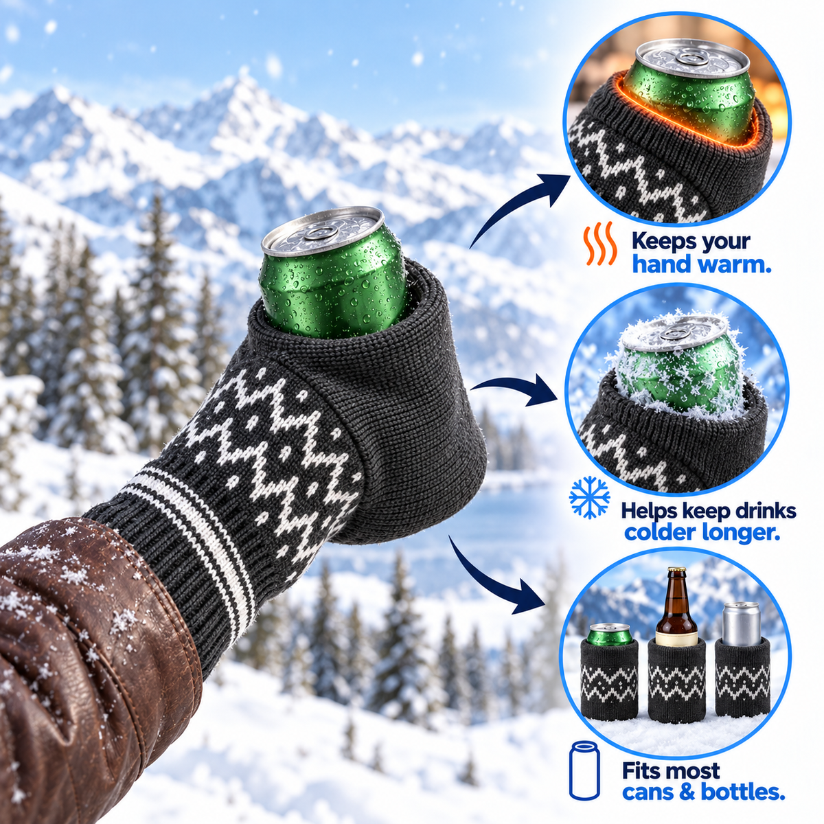 Hold My Mitt™ Beer Mitten
