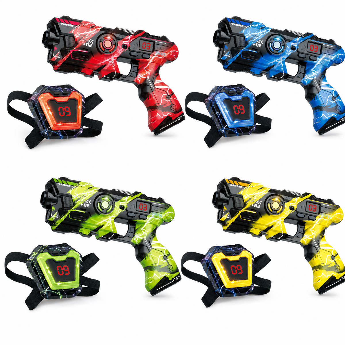 GlowWars Laser Tag Duo Set